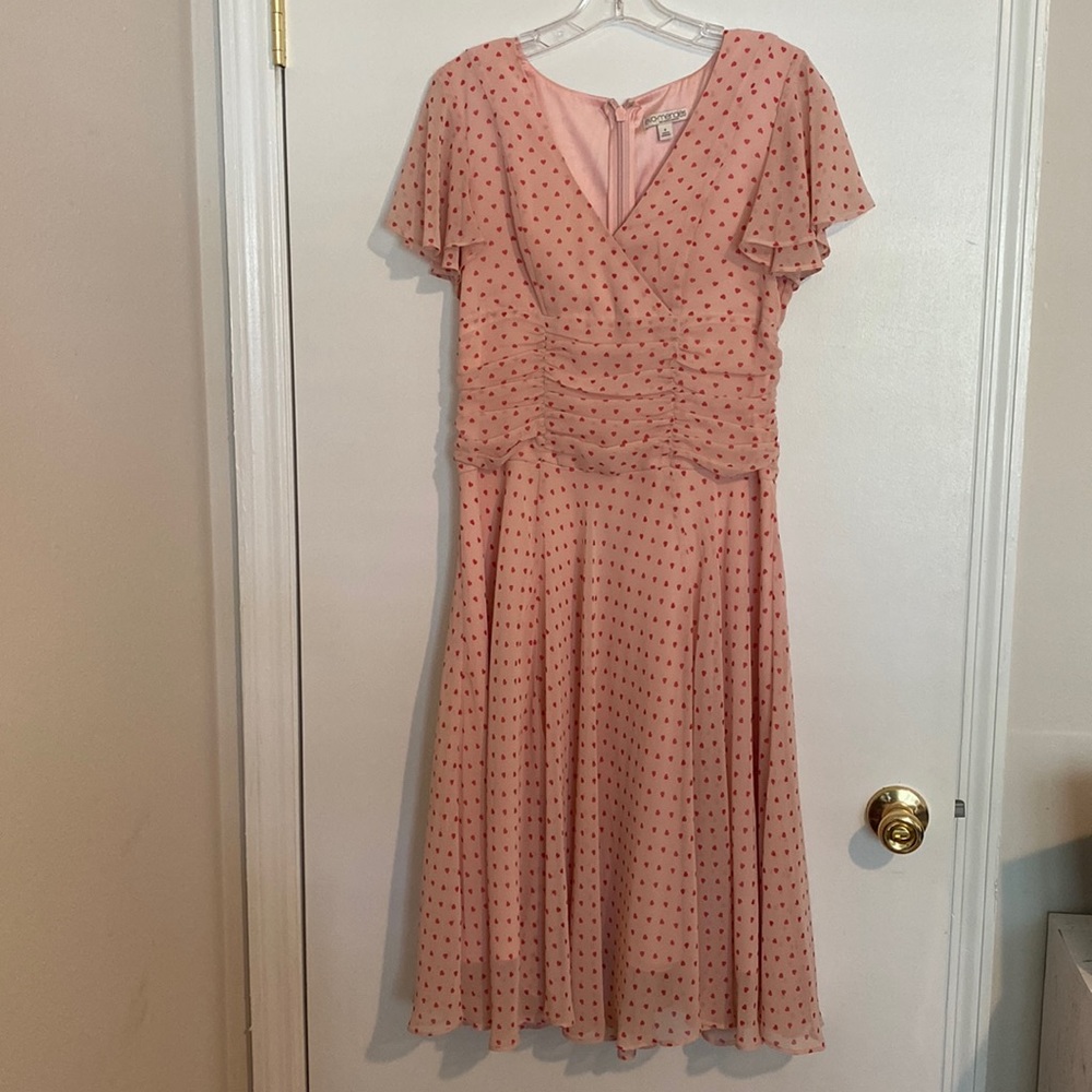 Eva Mendes Romantic Heart Dress